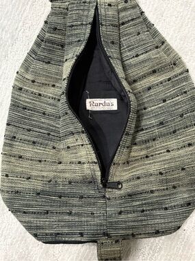 Vintage Narda’s Handwoven Ikat Sling Bag Golden Shell Awardee Baguio Philippines